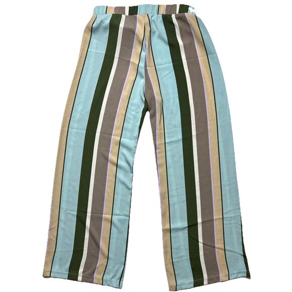 Like An Angel Pants Wide Leg Flowy Multicolor Women Size XL - Picture 12 of 14